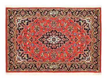 Tapis persan - Keshan - 100 x 70 cm - rouge