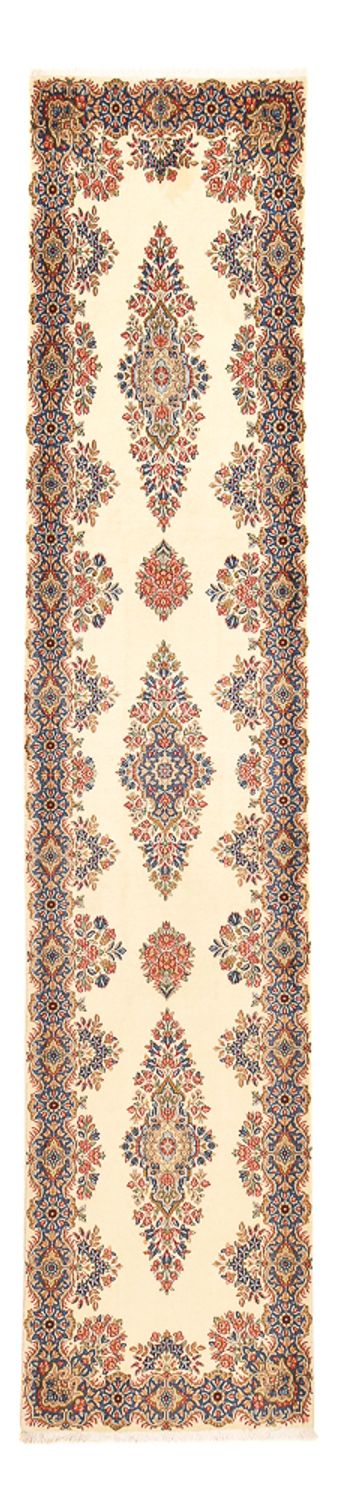 Tapis de couloir Tapis persan - Royal - 405 x 85 cm - crème