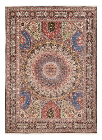 Alfombra Persa - Tabriz - Real - 411 x 302 cm - multicolor