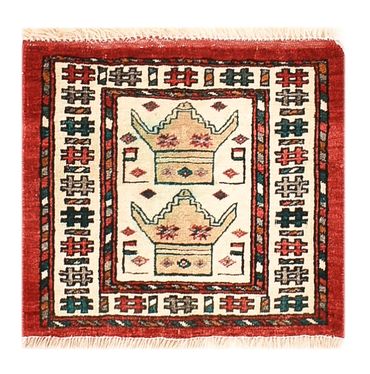 Kelim Rug - Oriental - 48 x 42 cm - multicolored