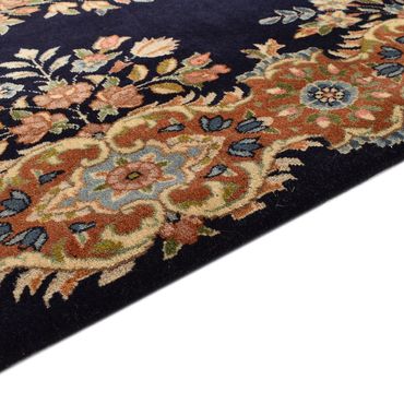 Tapis de couloir Tapis persan - Royal - 415 x 96 cm - bleu foncé