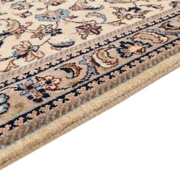 Løper Persisk teppe - Keshan - 373 x 79 cm - beige