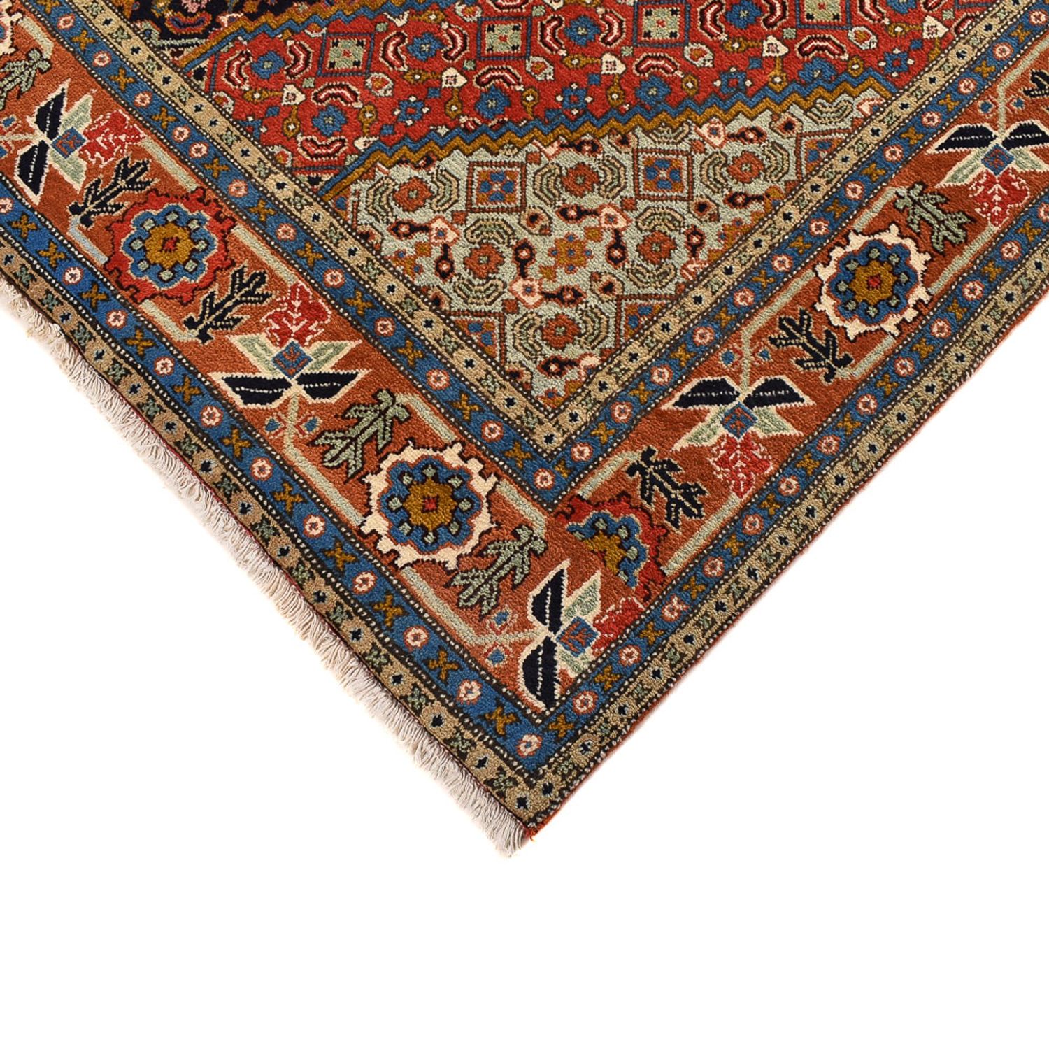 Perzisch tapijt - Tabriz - 302 x 197 cm - donker beige