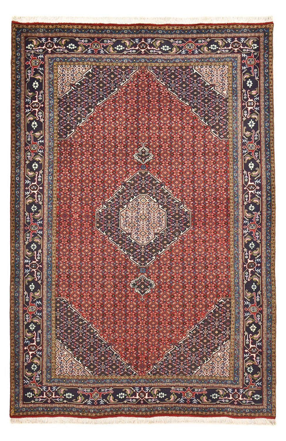 Perser Rug - Nomadic - 288 x 191 cm - dark red