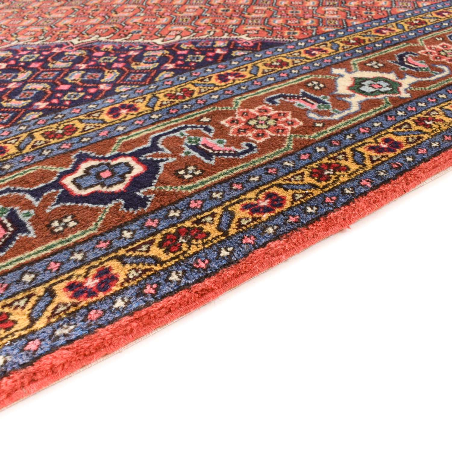 Tapis persan - Nomadic - 288 x 200 cm - rouge clair