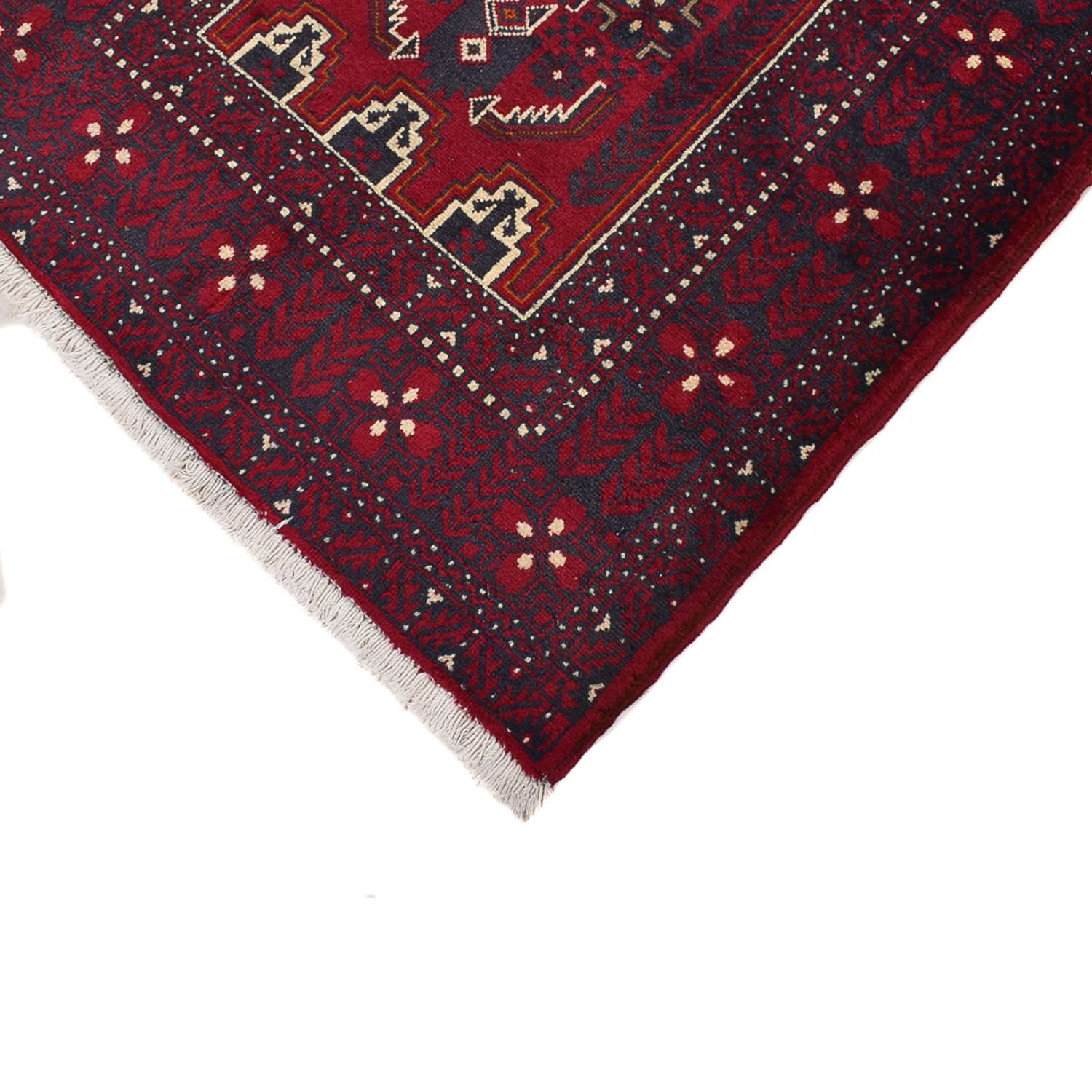 Runner Balúčský koberec - 414 x 97 cm - červená