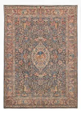 Perser Rug - Royal - 290 x 200 cm - dark blue