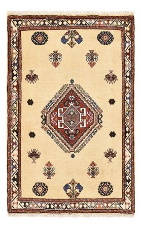 Tappeto Gabbeh - Kashkuli Persero - 125 x 80 cm - beige chiaro