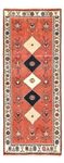 Tapis de couloir Tapis Gabbeh - Persan Kashkuli - 162 x 65 cm - rouge clair