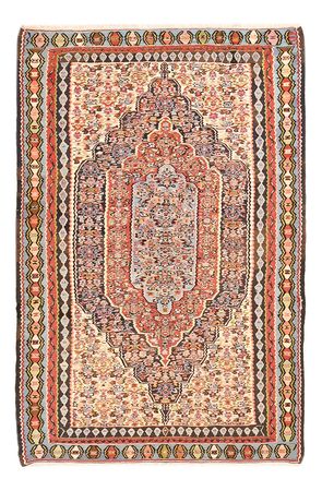 Tapis Kelim - Oriental - 180 x 120 cm - beige clair