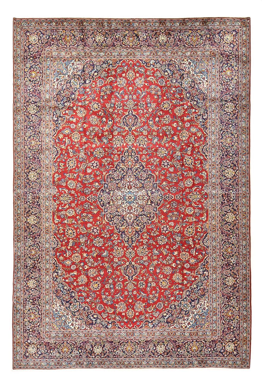 Tapis persan - Keshan - 455 x 301 cm - rouge