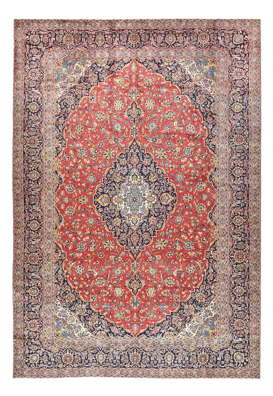 Tappeto Persero - Keshan - 452 x 310 cm - rosso