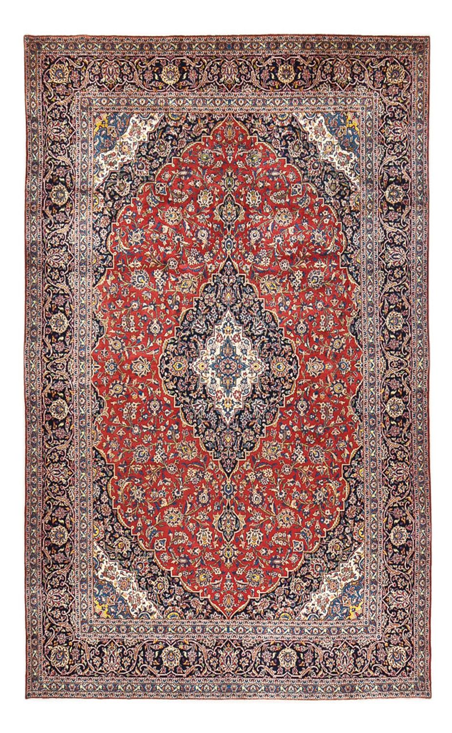 Tapis persan - Keshan - 482 x 295 cm - rouge