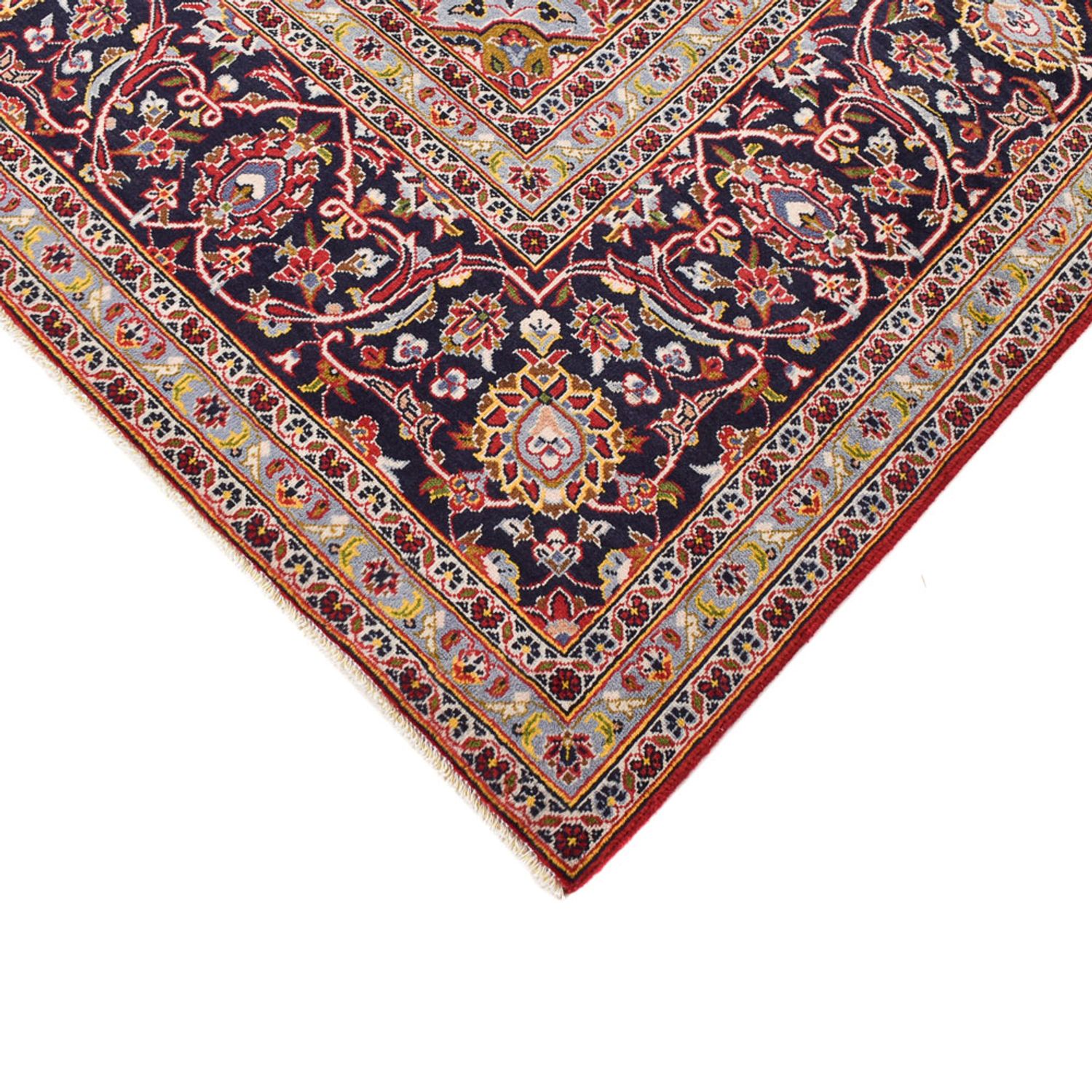 Tapis persan - Keshan - 392 x 290 cm - rouge