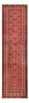 Tappeto corsia Tappeto Turkaman - 377 x 104 cm - rosso scuro