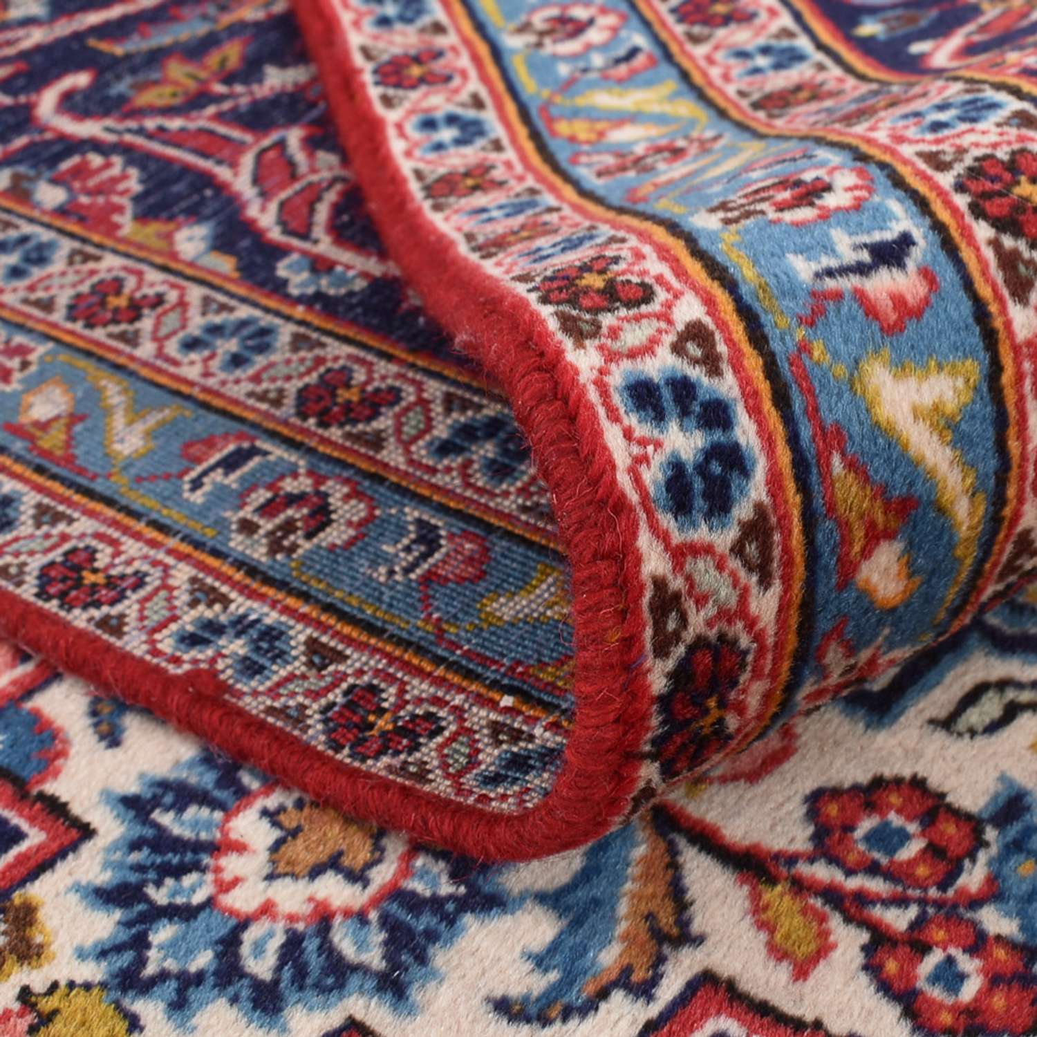 Perzisch tapijt - Keshan - 395 x 286 cm - rood