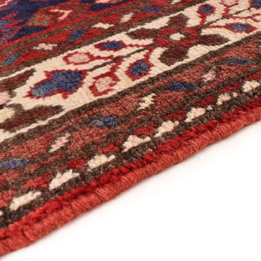 Tapis de couloir Tapis persan - Nomadic - 419 x 88 cm - rouge bordeaux