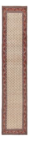 Tapis de couloir Tapis persan - Classique - 389 x 75 cm - beige clair