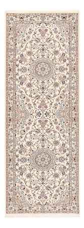 Runner Perser Rug - Nain - Royal - 241 x 92 cm - cream