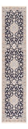 Runner Perser Rug - Nain - Royal - 315 x 69 cm - dark blue