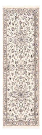 Tapis de couloir Tapis persan - Nain - Royal - 229 x 70 cm - crème