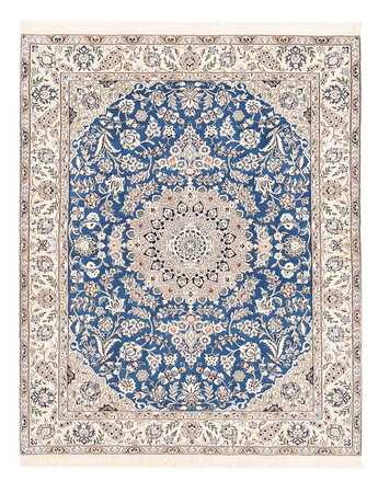 Perser Rug - Nain - Royal - 201 x 155 cm - blue