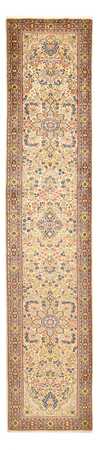 Tapis de couloir Tapis persan - Royal - 385 x 79 cm - beige clair