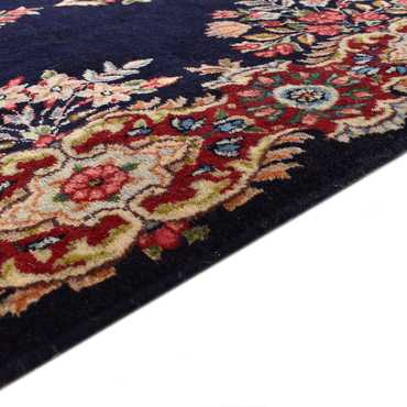 Loper Perzisch tapijt - Royal - 397 x 93 cm - donkerblauw