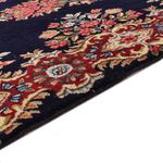 Tapis de couloir Tapis persan - Royal - 397 x 94 cm - bleu foncé