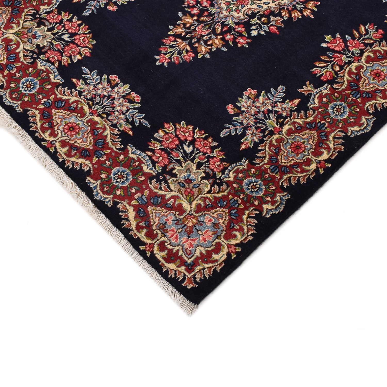 Loper Perzisch tapijt - Royal - 373 x 95 cm - donkerblauw