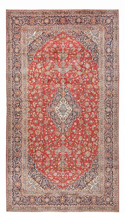 Tapis persan - Keshan - 536 x 292 cm - rouge