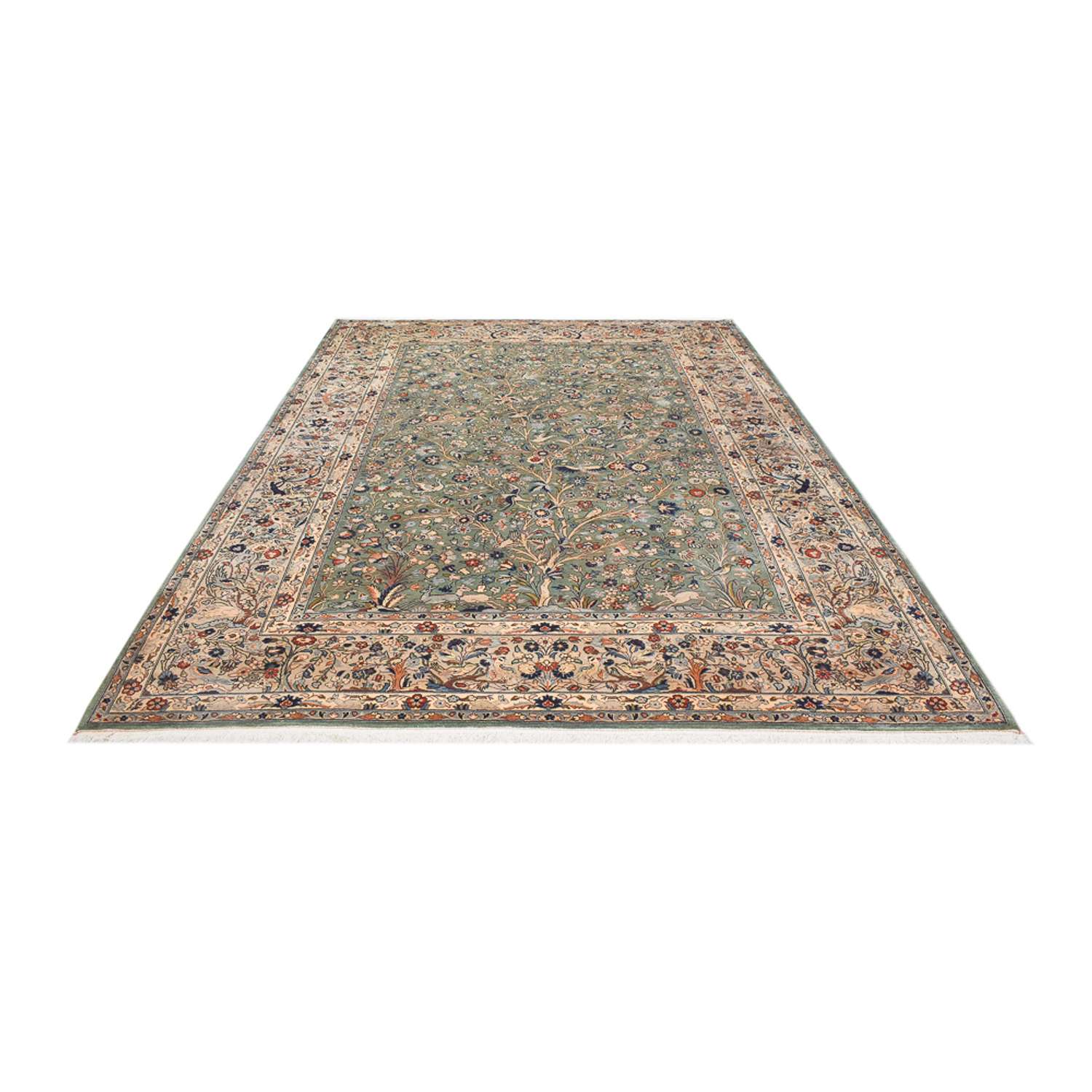 Persiska mattor - Keshan - 340 x 250 cm - sand