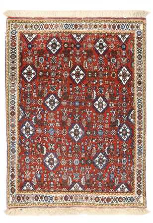 Alfombra Gabbeh - Persa Kashkuli - 100 x 70 cm - multicolor