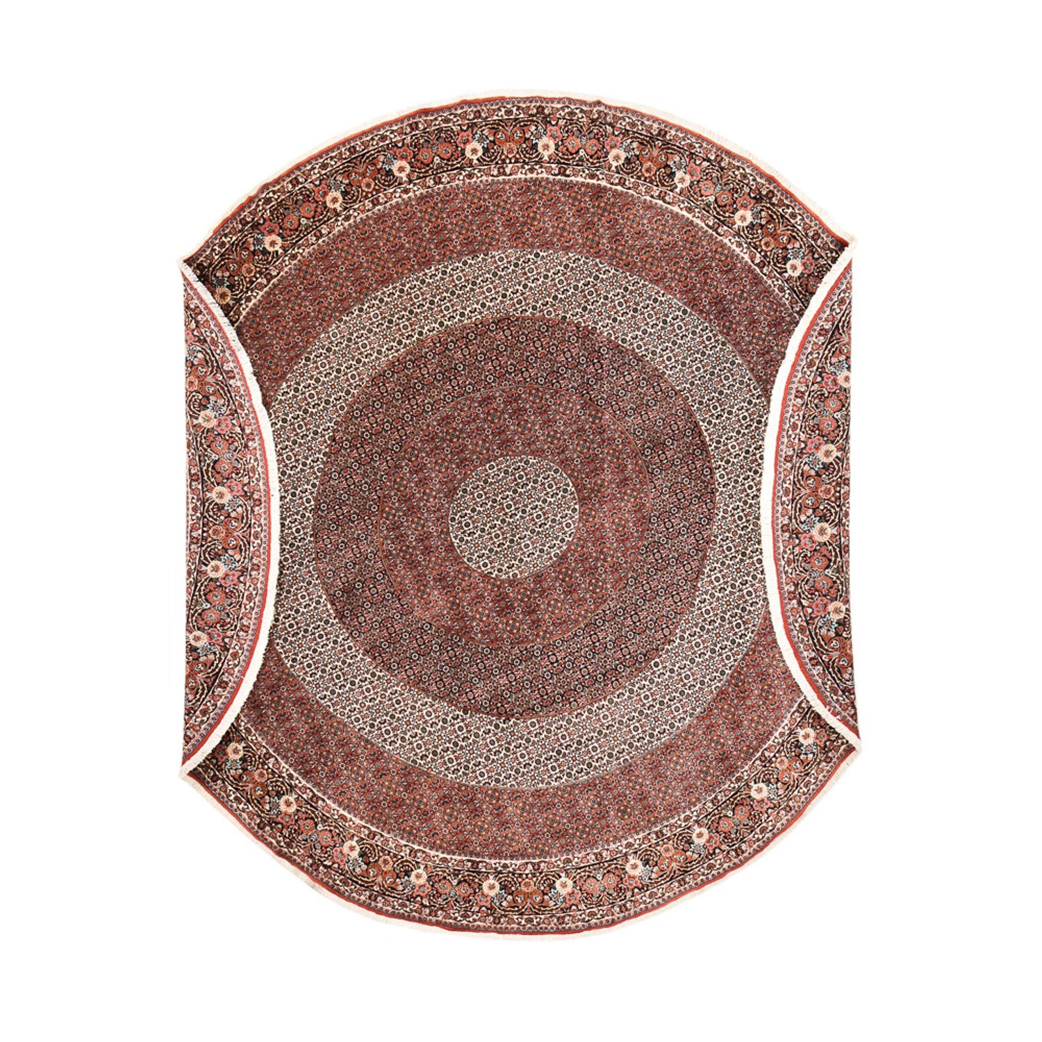 Perser Rug - Bidjar round  - 400 x 400 cm - rust