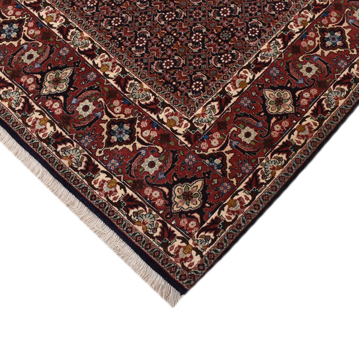 Tapis persan - Bidjar carré  - 303 x 293 cm - rouille