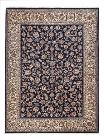 Tapis persan - Classique - 335 x 245 cm - bleu foncé