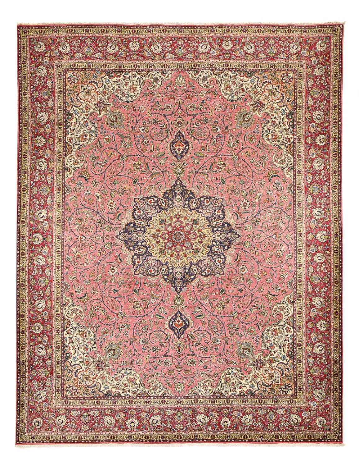 Perser Rug - Tabriz - Royal - 394 x 302 cm - salmon