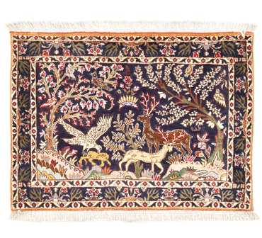 Perser Rug - Royal - 80 x 62 cm - multicolored