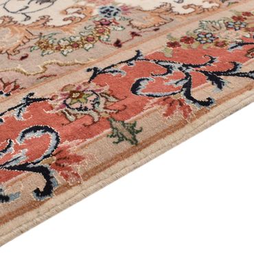 Loper Perzisch tapijt - Tabriz - Royal - 404 x 89 cm - veelkleurig