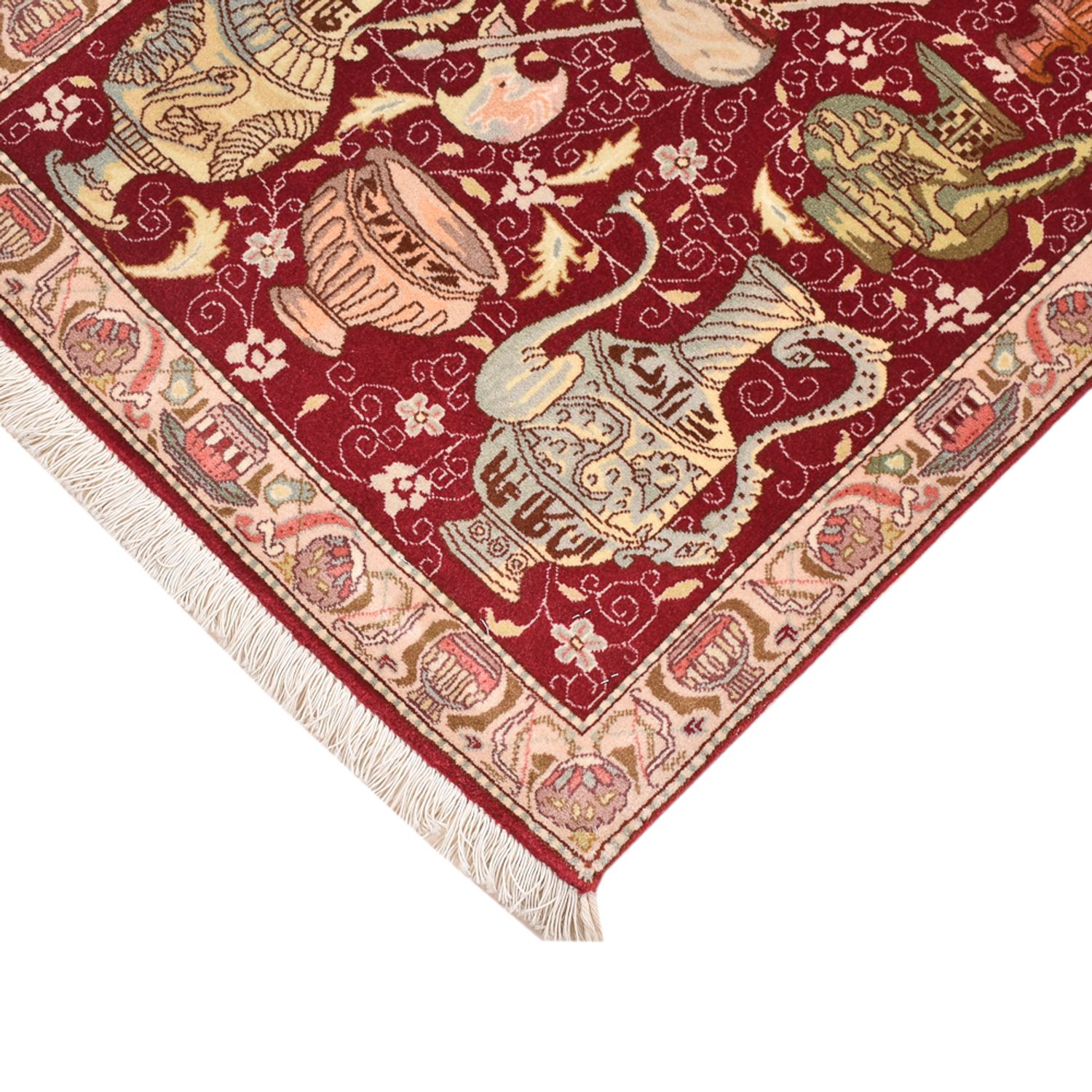 Perzisch tapijt - Tabriz - Royal - 92 x 63 cm - veelkleurig