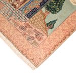 Tapete Persa - Tabriz - Royal - 87 x 72 cm - multicolorido