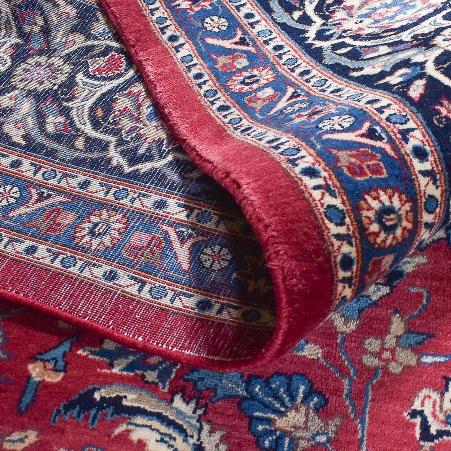 Perser Rug - Nain - Royal - 394 x 291 cm - red