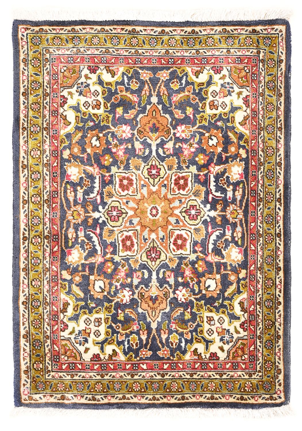 Persisk matta - Tabriz - 85 x 60 cm - flerfärgad