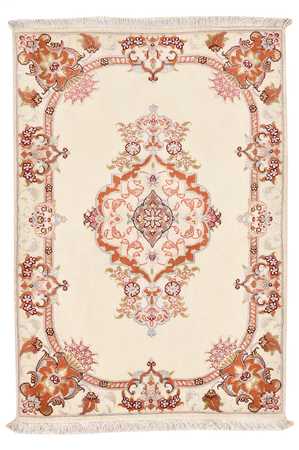 Tappeto Persero - Tabriz - Reale - 90 x 60 cm - crema