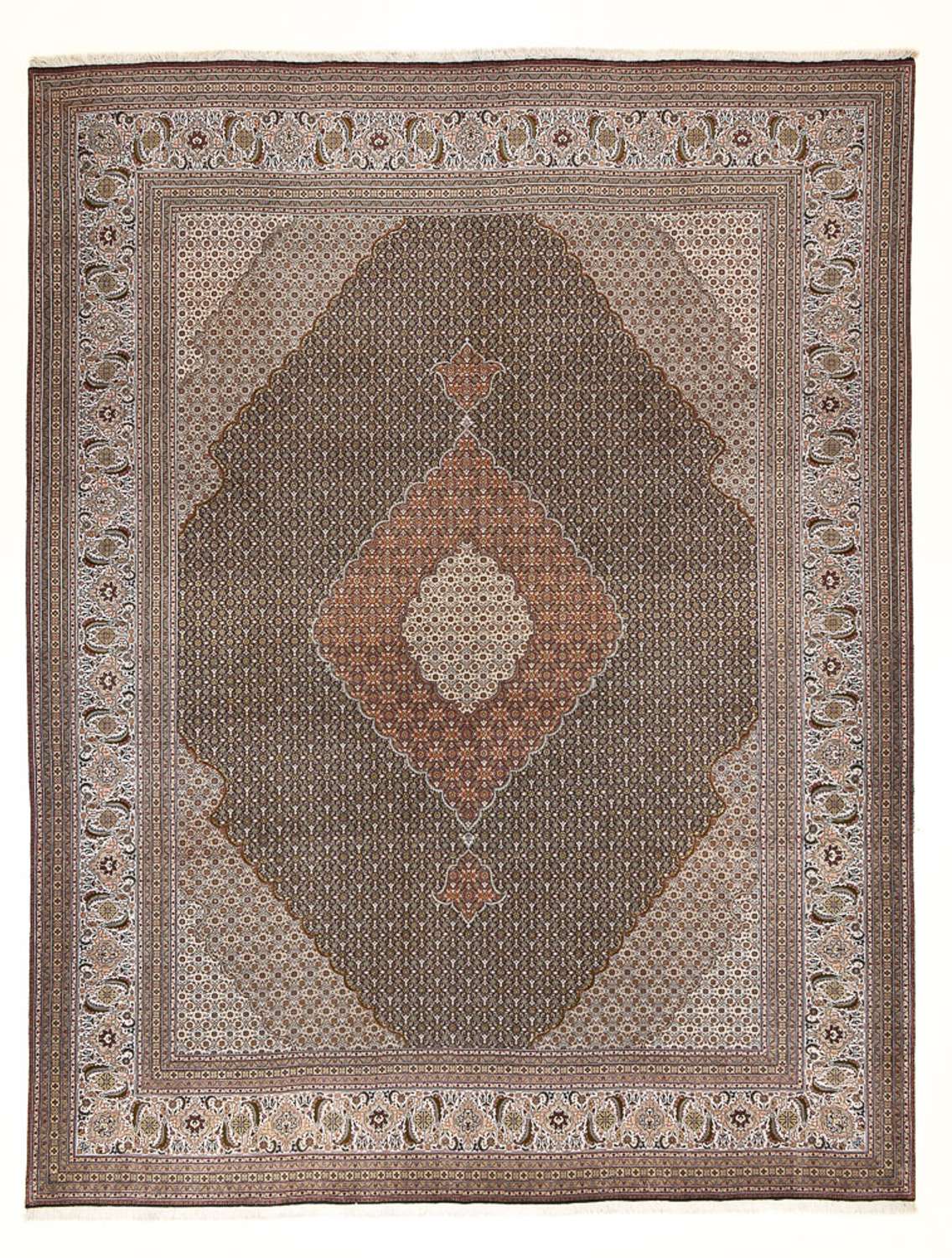 Perser Rug - Tabriz - Royal - 393 x 305 cm - sand