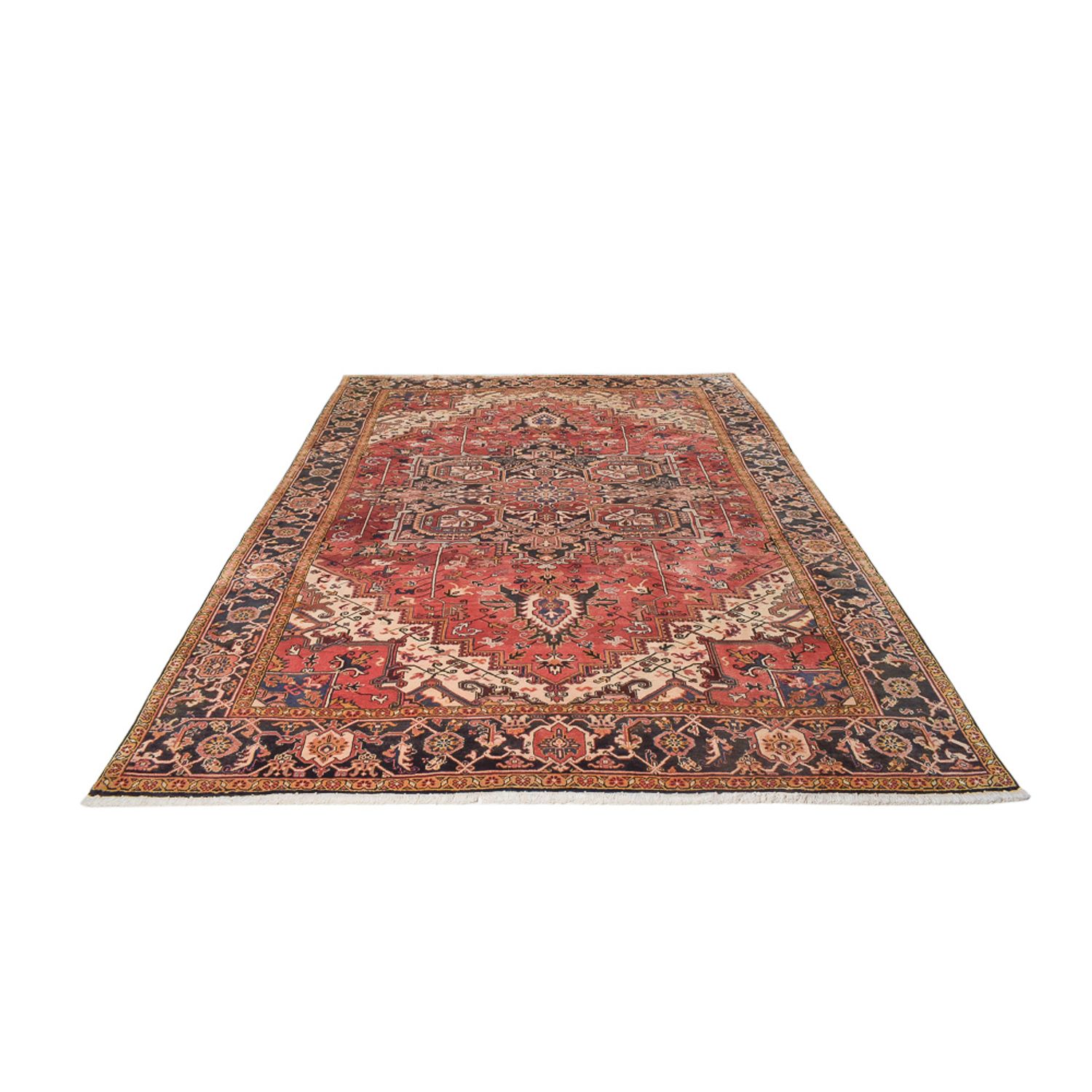 Tapis persan - Nomadic - 332 x 253 cm - rouge clair