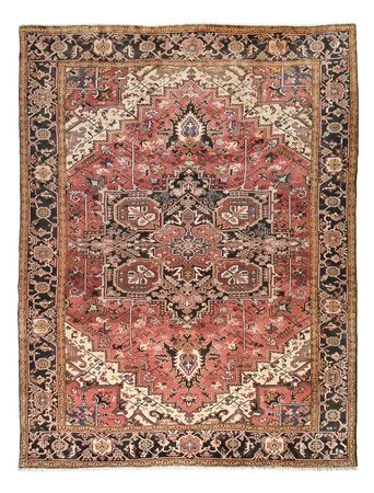 Tapis persan - Nomadic - 332 x 253 cm - rouge clair