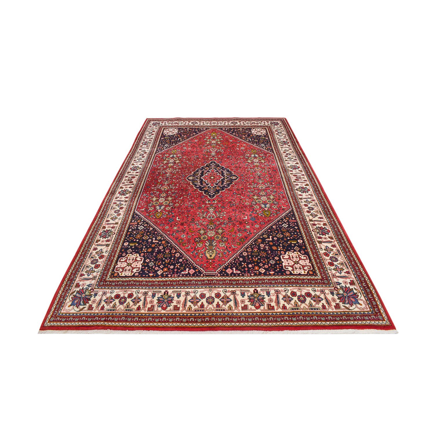 Tapis persan - Nomadic - 320 x 205 cm - rouge