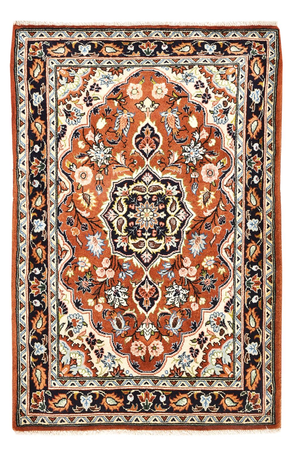 Alfombra persa - Nómada - 103 x 69 cm - multicolor