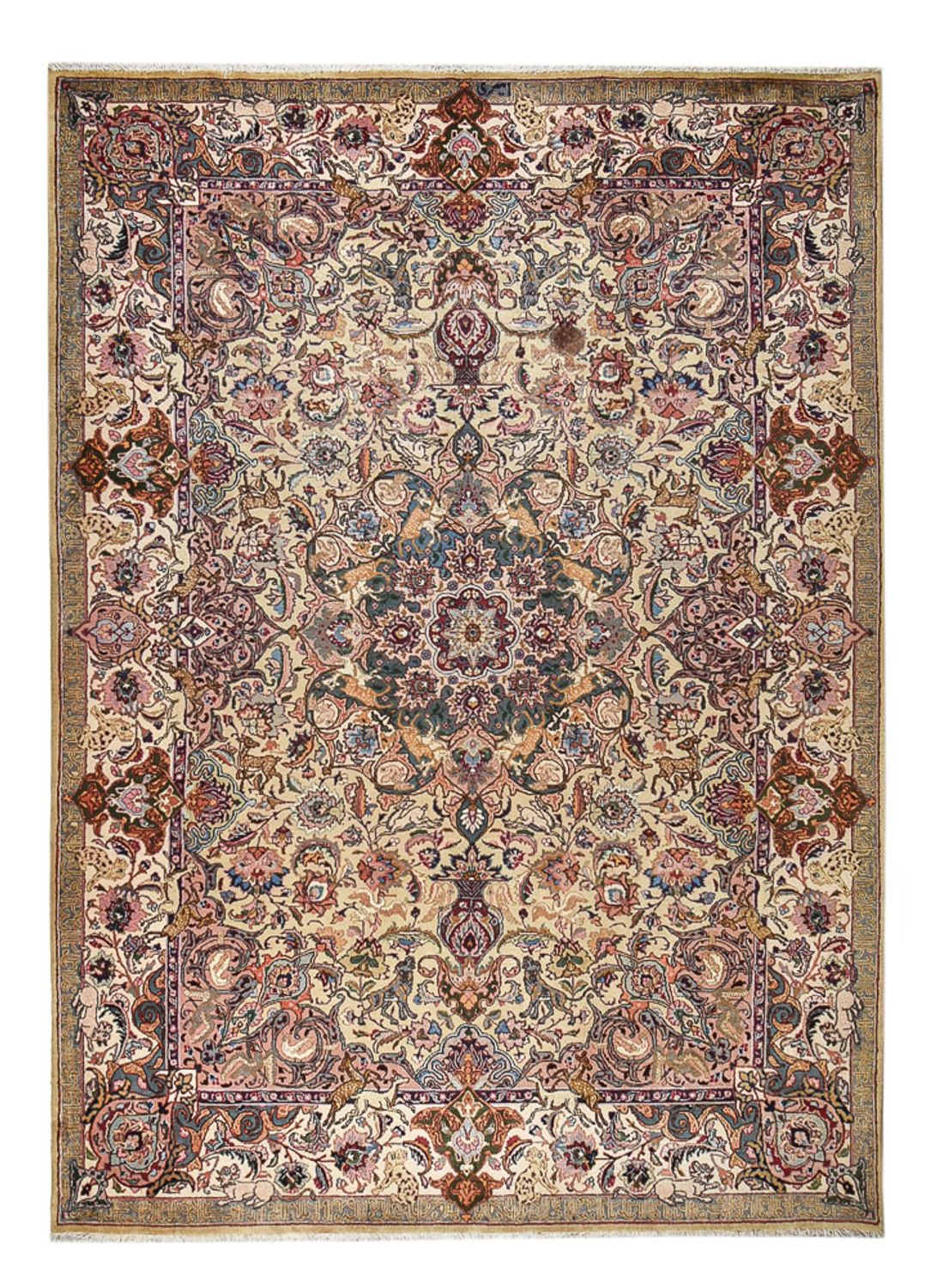 Perser Rug - Keshan - 334 x 240 cm - sand